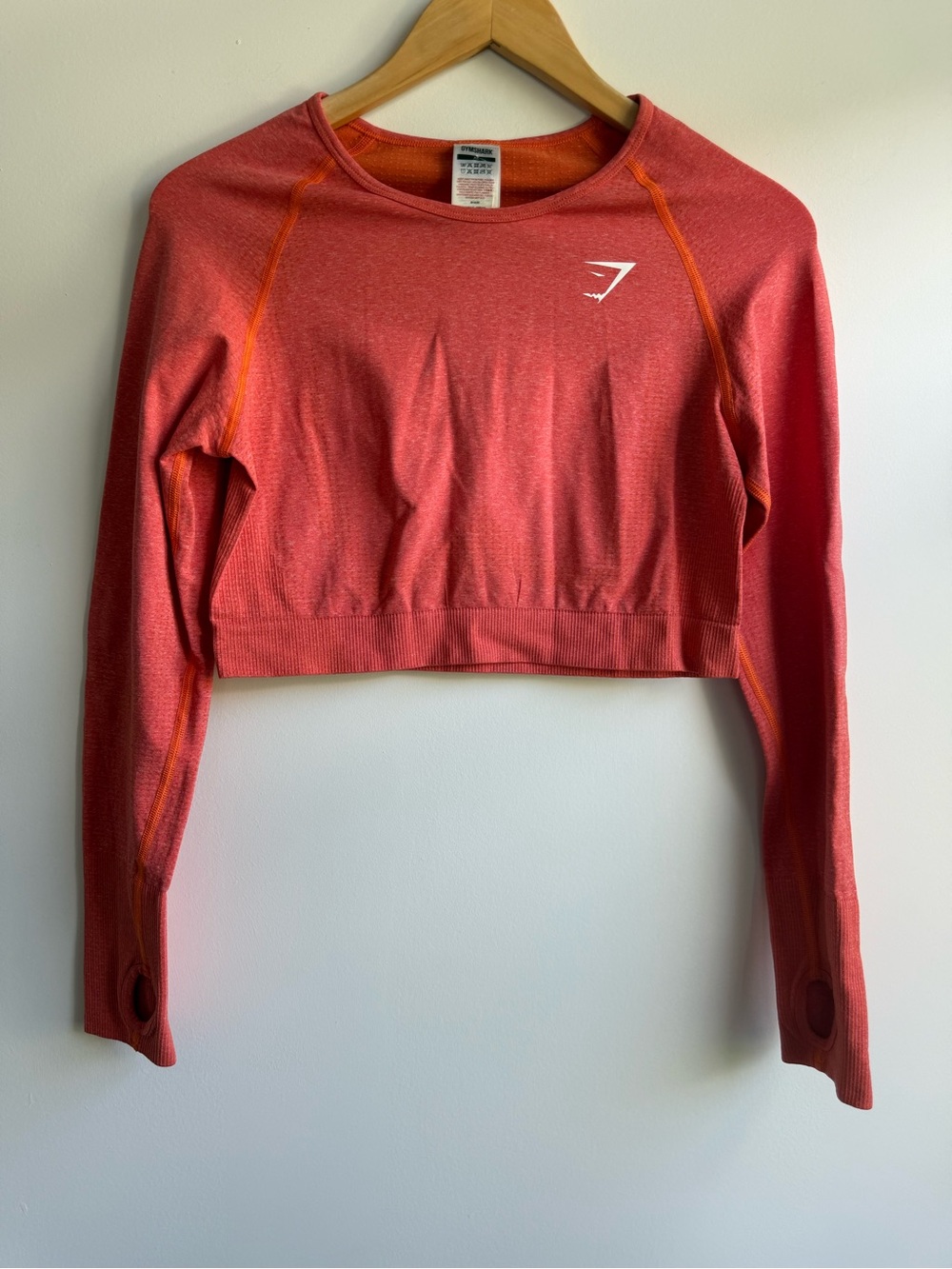Gymshark Women's Cropped Long-Sleeve Seamless Top